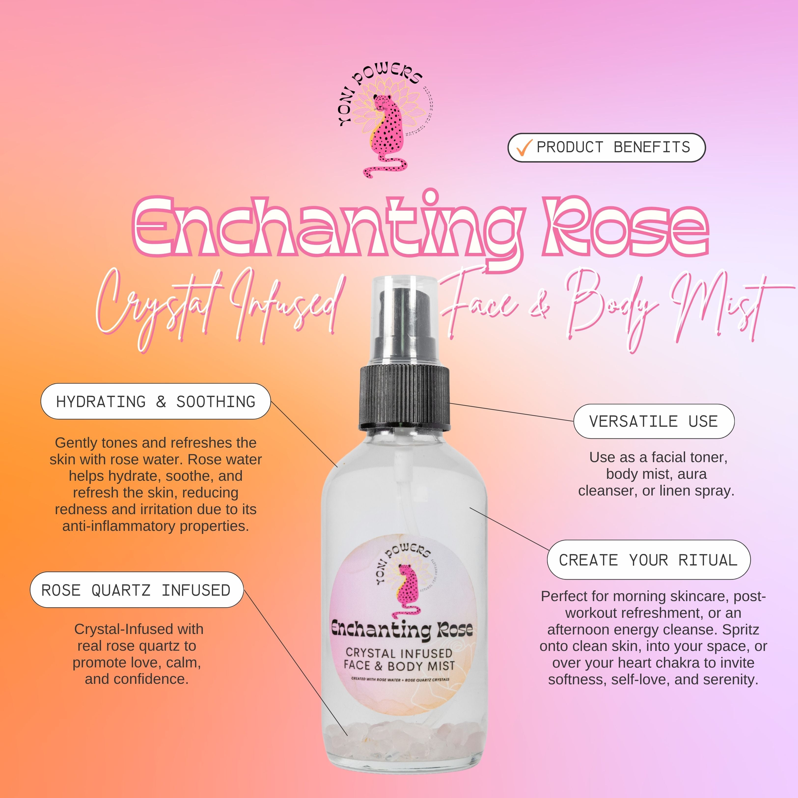 Enchanting Rose Face & Body Mist